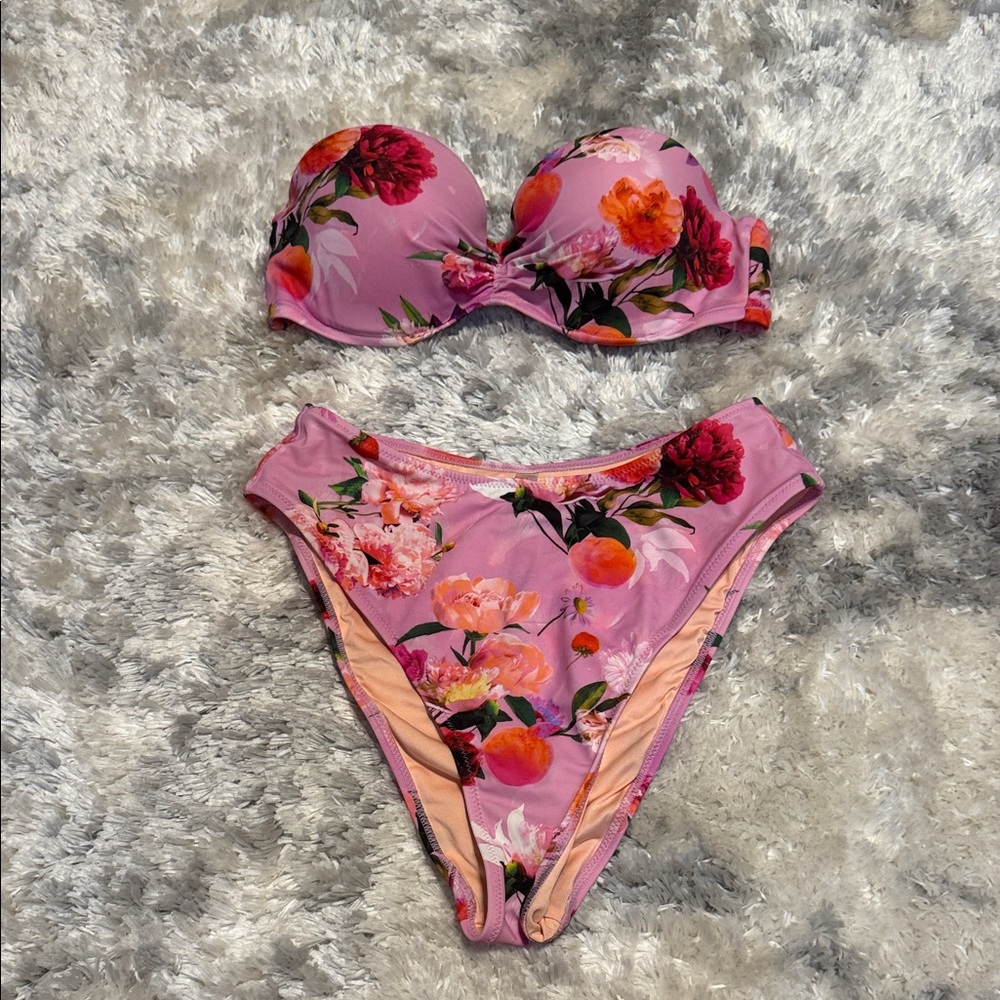 Victoria's Secret Pink Floral Bikini